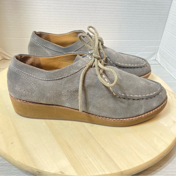 SeaVees Shoes - Seavees Women’s Pewter Suede Shoes Gray Size 9